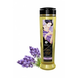 Huile de massage parfum lavande - Shunga